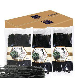 [빼어날수]주문생산 국물용 태양초다시마 300g 30인용 특선 25봉