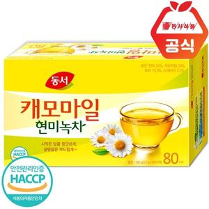 동서 캐모마일 현미녹차, 1.5g, 80개