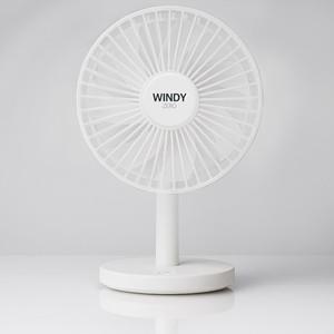 윈디제로 탁상용 선풍기 무소음 무선 미니 사무실 BLDC