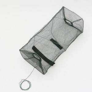 [XBG76L7O]뜰채 망 꿰미 헬로피쉬 사각 통발 20x50cm 바다