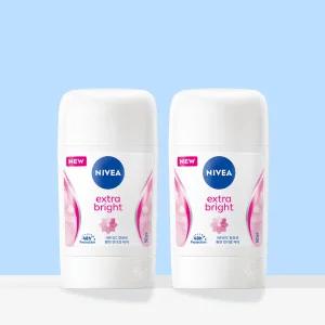 [니베아]니베아 데오드란트 스틱 엑스트라 브라이트 50ml X 2개