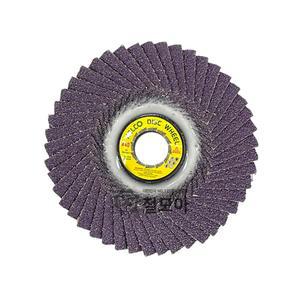 켈코 디스크 휠 40방 60방 80방 보라 해바라기 휠페파 휠페이퍼 휠페퍼  그라인더날 사포날 스텐 작업 연마 연삭