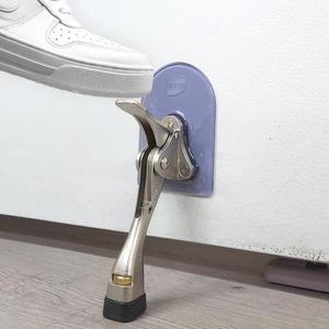 [마이모노샵] 무타공 접착 부착 튼튼한 페달식 말발굽 도어스토퍼