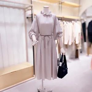 [대구백화점] [시에로]네크러플 루즈핏 원피스(DBSG3OPF357)