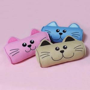 [XB14595P]스마일캣 에어매쉬 차량용 목쿠션 캐릭터 낮잠