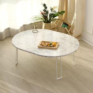 [RGLQ1R8S]타원형 접이식 좌식 소파 거실 테이블 800mm