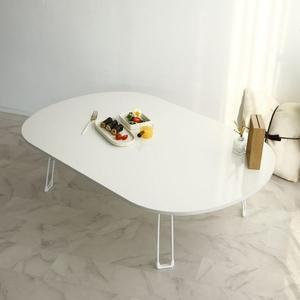 [RGLQ1R90]타원 하이엔드 접이식 좌식 거실 테이블 가구