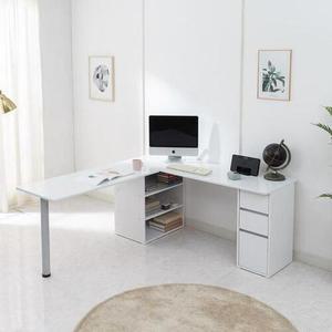 [RGM957S3]코너 책상 자 모서리 컴퓨터 노트북 서랍 수납