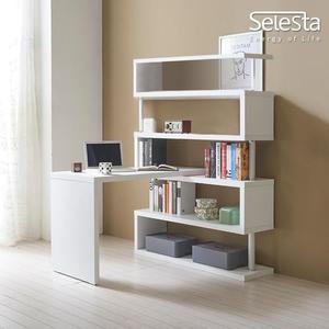 [RGM7RN1T]워너비 1200 책상 5단 책장 세트 기본 원룸책상