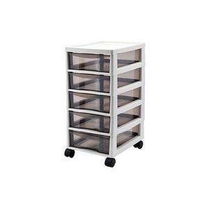 [RG4PO00T]다용도 사무실 실내 서랍형 수납정리함 5단