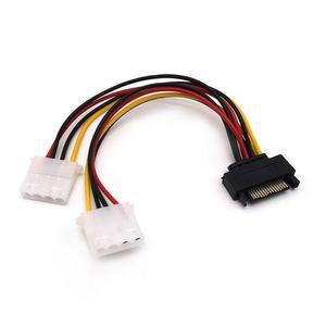 [XBF55747]SATA TO IDE 4핀 Y케이블 PC 케이스 하드