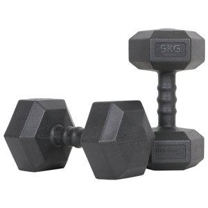 [아이워너] 맨즈 육각 아령 5kg 2개 세트 덤벨 헬스