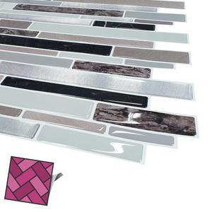 [RG4O1180]월타일스티커 029 혼합벽돌 DIY 타일벽지