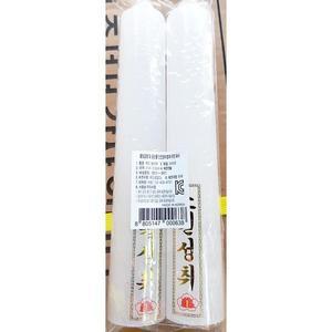 [RG2O2Q9T]가정용 차례 제사 제수 용품 양초 쌍가락 백색