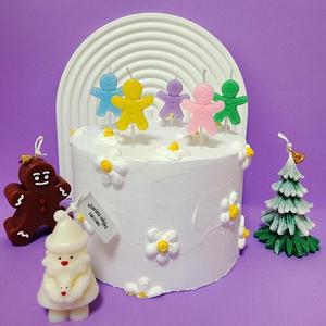 [RGL53Q93]레인래빗 쿠키인형초 생일초 파티용품 파티초