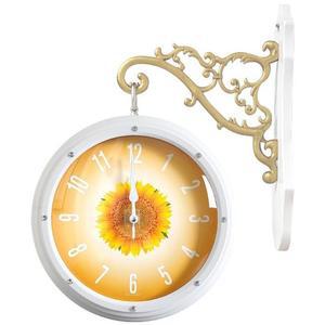 [RGLN1O4R]GB2317 행운의 해바라기 보석 무소음 양면시계