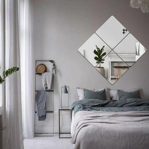 [RGL15R2R]붙이는 아크릴 거울 욕실 부착식 30cm 안전거울