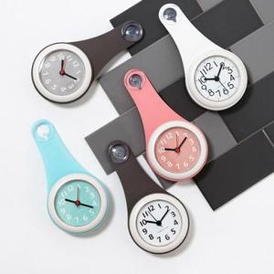 [RG5L89Q2]북유럽풍 욕실 인테리어 소품 무소음 방수 시계