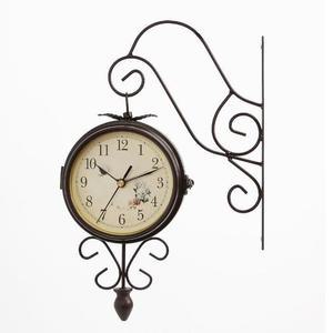 [RG11331S]인테리어 사무실 거실 북유럽 엔틱 양면 벽시계