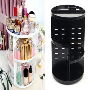 [RG424S35]화장대 파우더룸 360도 회전 화장품 정리대