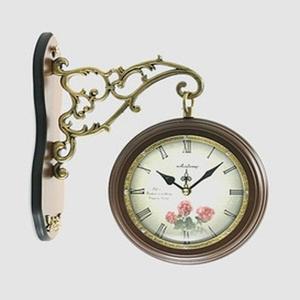 [RG6909R7]12 17 RA 무소음 양면 벽시계 디지탈시계