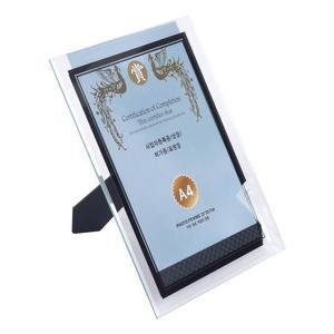 [RGL5M418]라인 크리스탈 A4 액자 유리 A4액자 상장액자