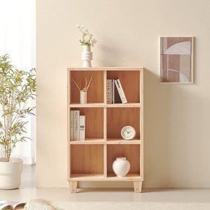 [신세계라이브쇼핑][동서가구] 마르디 오픈형 삼나무 원목 675 3단 책장 DF925463