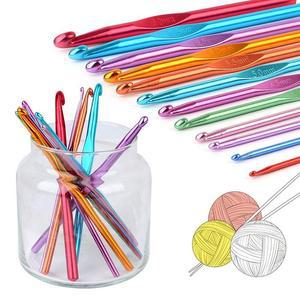 [RGM9QN26]12P 컬러 뜨개질 코바늘 세트 코바늘세트