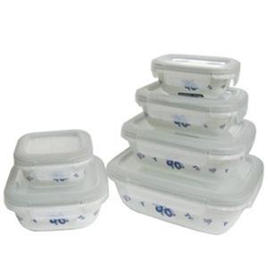 [RG8PM8TP]코렐 블루베리 반찬통 정사각 350mL 밀폐 보관