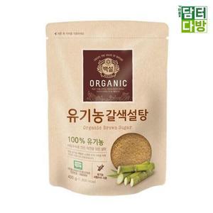 [XBH9K345_47]백설 유기농 갈색설탕 400g X 2개 조미료 양념