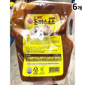 [XBJ7H8JN_47]오뚜기 부어먹는돈까스소스 스파우트팩 2k X6