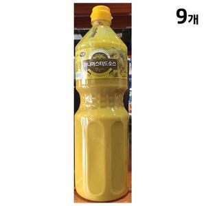 [XBJ70M20_47]허니머스타드소스 맛깔 1 8k X9 드레싱 식자재