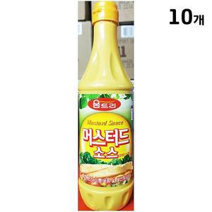 [XBJ70059_47]머스타드소스 움트리 925g X10 머스타소스