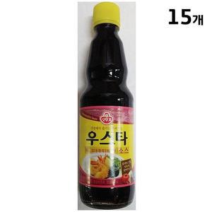 [XBJ70985_47]우스타소스 오뚜기 415g X15 액상소스 주방용품