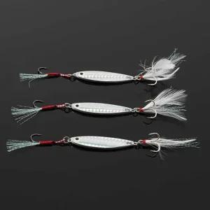 3개 메탈 지그 20g 물고기미끼 낚시미끼