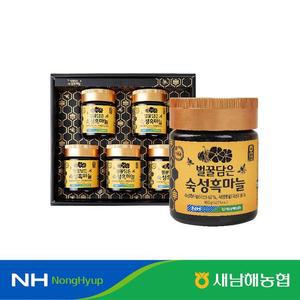 [XBJL25MN_47]벌꿀담은 숙성 흑마늘 150gX5병 숙성흑마늘