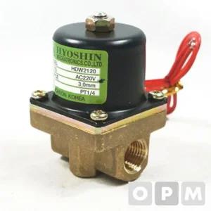 알티피아 효신 솔레노이드밸브미니 8A   AC 220V 배관파이프 배관부속 배관용품 배관부품