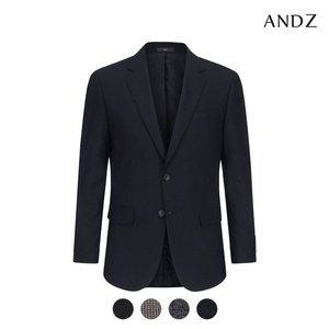[앤드지] 이모션 임팩트 트윌 조직 슬림핏 투버튼 싱글 자켓_BZB5SB1301