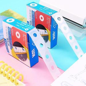 구멍찢어짐 방지 스프링 펀칭홀 테이프 타공종이 펀치 보호스티커