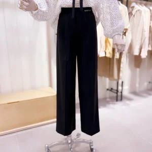 [대구백화점] [시에로]엠버자수 울 밴딩 루즈핏 슬랙스 팬츠(SJ3PTF13M)