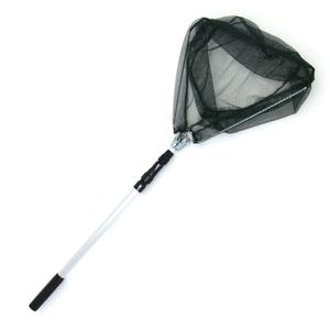 휴대가 간편한 원터치 접이식 삼각뜰채 / 뜰망 낚시 캠핑 3단 길이조절