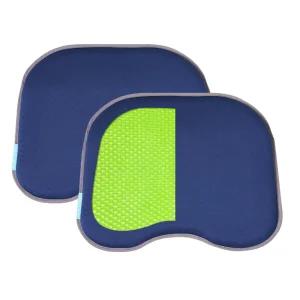 밸런스온 베타젤 시트 핏 L 2개입 (네이비) / 학생 사무실 캠핑 자동차 차량용 의자 방석