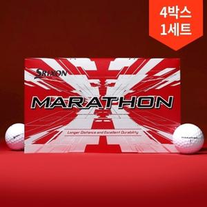 [V] (서브) (Z) 4박스 총60구/ 2020 던롭 스릭슨 마라톤 골프공