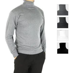 [인코디아웃도어]국내산 남자 폴라티 추동 면스판 풀오버 폴라티셔츠 TWGL-702