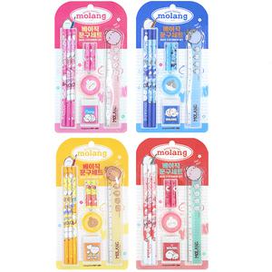 몰랑 베이직 문구세트 ver.3 학용품 초등학생 단체 선물