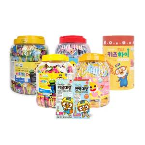 어린이 건강케어 뽀로로 성장 면역 필수템 젤리/비타민/음료 골라담기