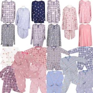 패밀리잠옷 실내복 피치기모세트아동 성인 주니어 잠옷