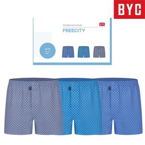 BYC 프리시티 트렁크팬티 3매입 MCG3039