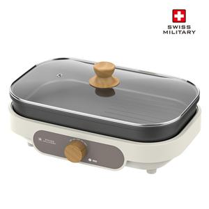 스위스밀리터리 분리식 전기그릴 SMA-DG600D /J