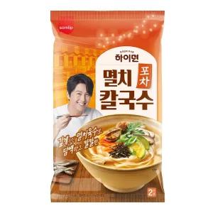 삼립 하이면 포차 멸치 칼국수 364g